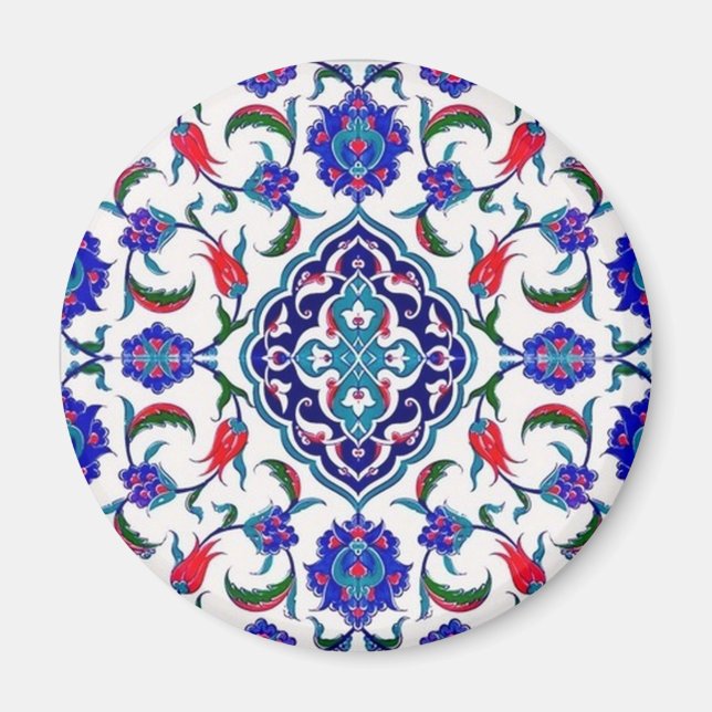 Imán diseño de impresión de baldosas (Frente)