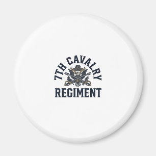 Imán Diseño de impresión de pecho del regimiento de cab