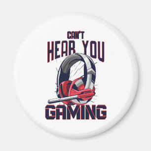 Imán Diseño de juegos con auriculares