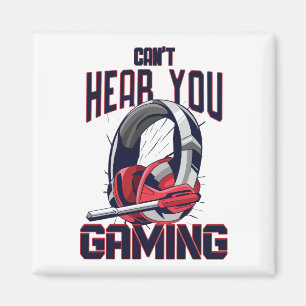 Imán Diseño de juegos con auriculares