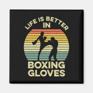 Imán Diseño de kickboxing para un luchador de Muay Thai