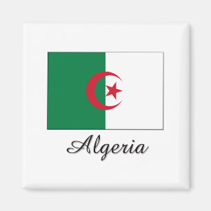 Imán Diseño de la bandera de Argelia