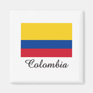 Imán Diseño de la bandera de Colombia