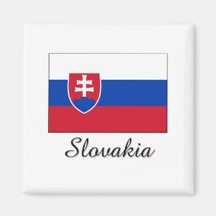 Imán Diseño de la bandera de Eslovaquia