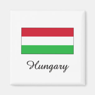 Imán Diseño de la bandera de Hungría