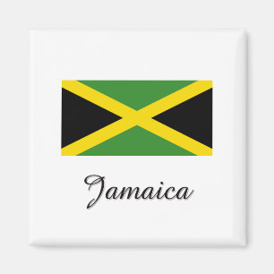 Imán Diseño de la bandera de Jamaica