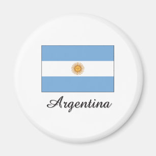 Imán Diseño de la bandera de la Argentina