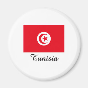 Imán Diseño de la bandera de Túnez