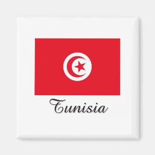 Imán Diseño de la bandera de Túnez