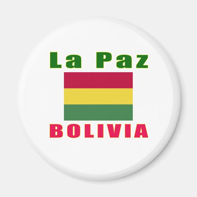 Imán Diseño de la capital de Bolivia (Frente)