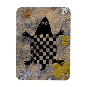 Imán Diseño de la cerámica de Mimbres de la tortuga