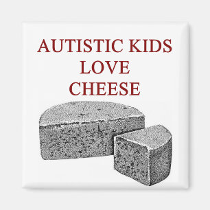 Imán diseño de la conciencia del autismo qué niños