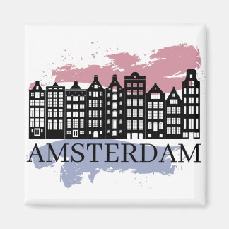 Imán Diseño de la línea aérea de Amsterdam 3