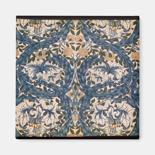 Imán Diseño de la Marigold africana, 1876 (Frente)