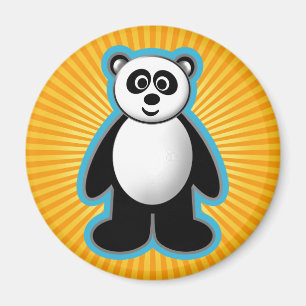 Imán Diseño de la panda
