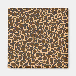 Imán diseño de leopardo