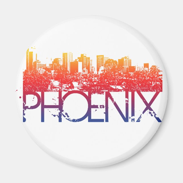 Imán Diseño de líneas aéreas Phoenix (Frente)