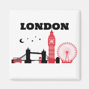 Imán DISEÑO DE Londres,