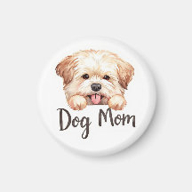 Diseño de mamá de perro cachorro lindo
