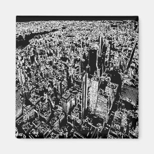 Imán Diseño de Manhattan