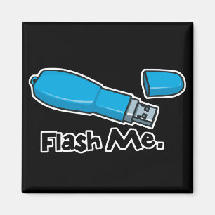 Imán diseño de memoria USB flash me