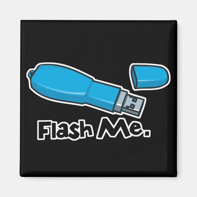 Imán diseño de memoria USB flash me (Frente)