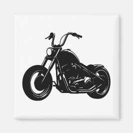 Imán Diseño de motocicleta clásica Cruiser