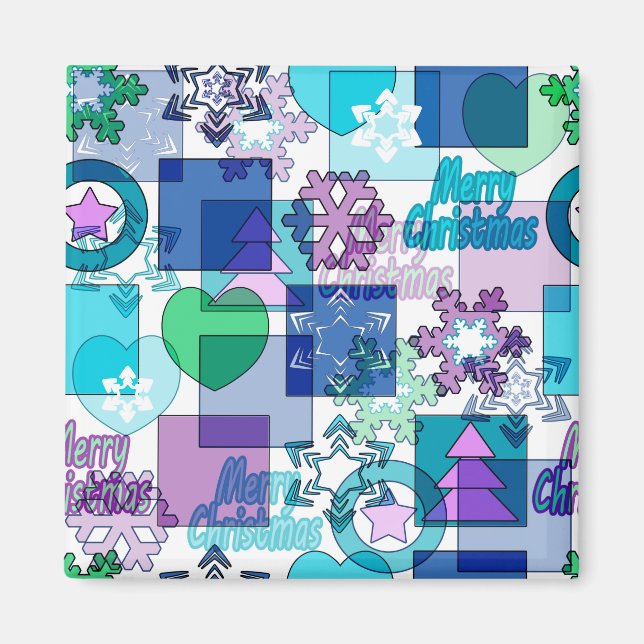 Imán diseño de navidades (Frente)