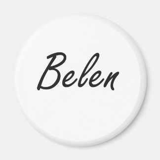Imán Diseño de nombre artístico de Belen