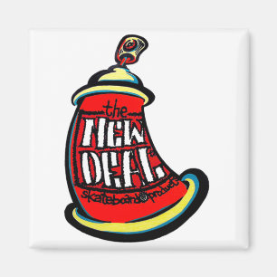 Imán Diseño de nuevo monopatín en aerosol
