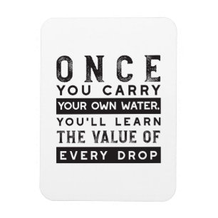 Imán Diseño de oferta de sabiduría - Valor de cada gota