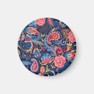 Imán Diseño de patrón incomparable de Paisley Vintage
