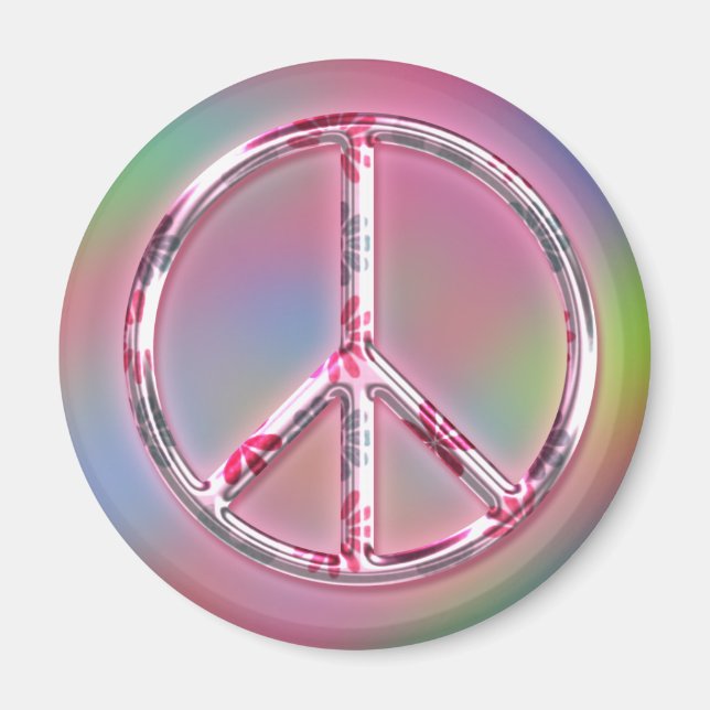 Imán Diseño de paz (Frente)
