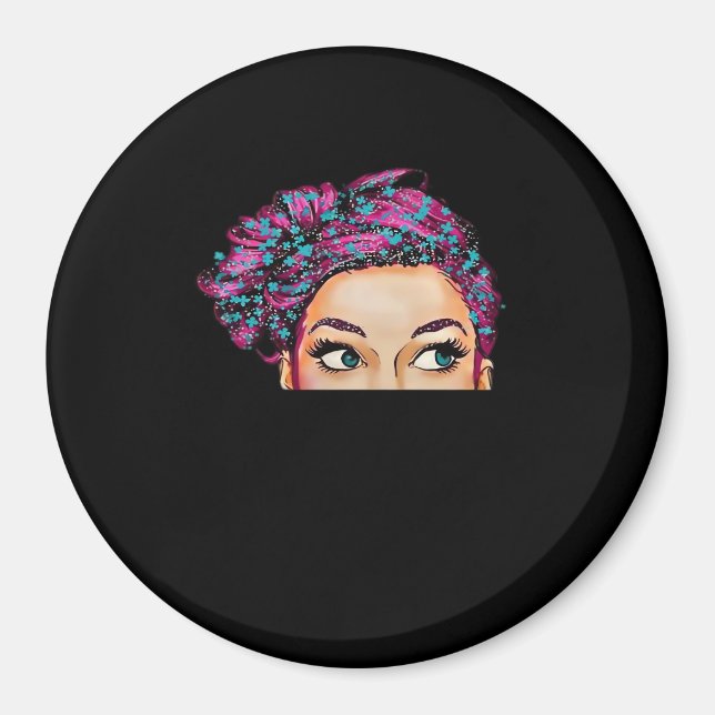 Imán Diseño de Peekaboo Halloween (Frente)