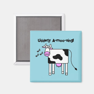 Imán Diseño de Personalizado canto a-moo canto de vacas