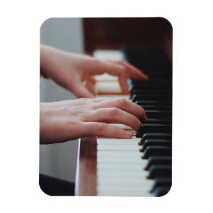 Imán Diseño de piano de bonito