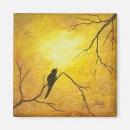 Imán Diseño de pintura abstracta contemporánea