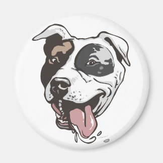 Imán Diseño de Pitbull por Mudge Studios