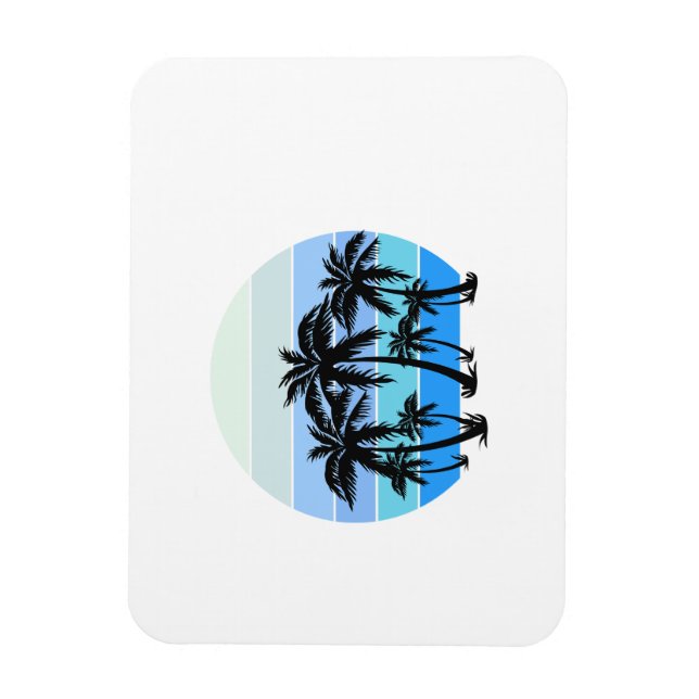 Imán Diseño de playa increíble (Vertical)