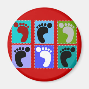 Imán Diseño de Popart de los regalos del Podiatrist de