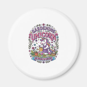 Imán Diseño de regalo adorable comercial unicornio jard