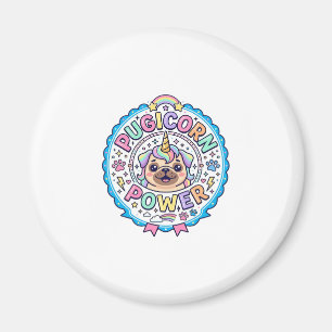 Imán Diseño de regalo divertido y lindo poder Pugicorn