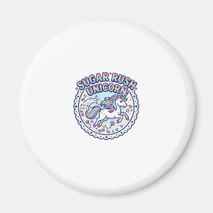 Imán Diseño de regalo divertido y lindo unicornio Rush