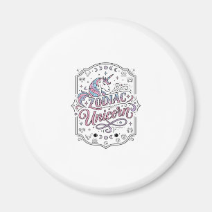 Imán Diseño de regalo Unicornio Zodiaco Unicornio Jugue