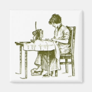 Imán Diseño de Seamstress