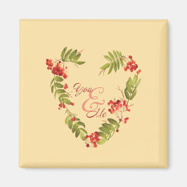 Imán Diseño de Serene Evergreen para los amantes del ot