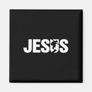 Imán Diseño de skater genial cristiano Jesús
