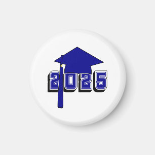 Imán Diseño de Tablero de Mortero de la Clase de 2025
