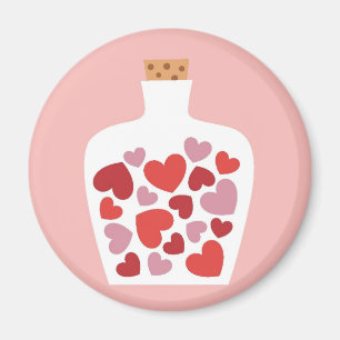 Imán Diseño de tarjeta del el día de San Valentín