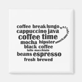 Imán Diseño de taza de café